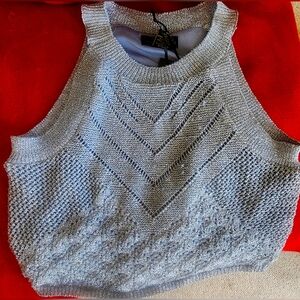 HOUSE OF HARLOW METALLIC TANK